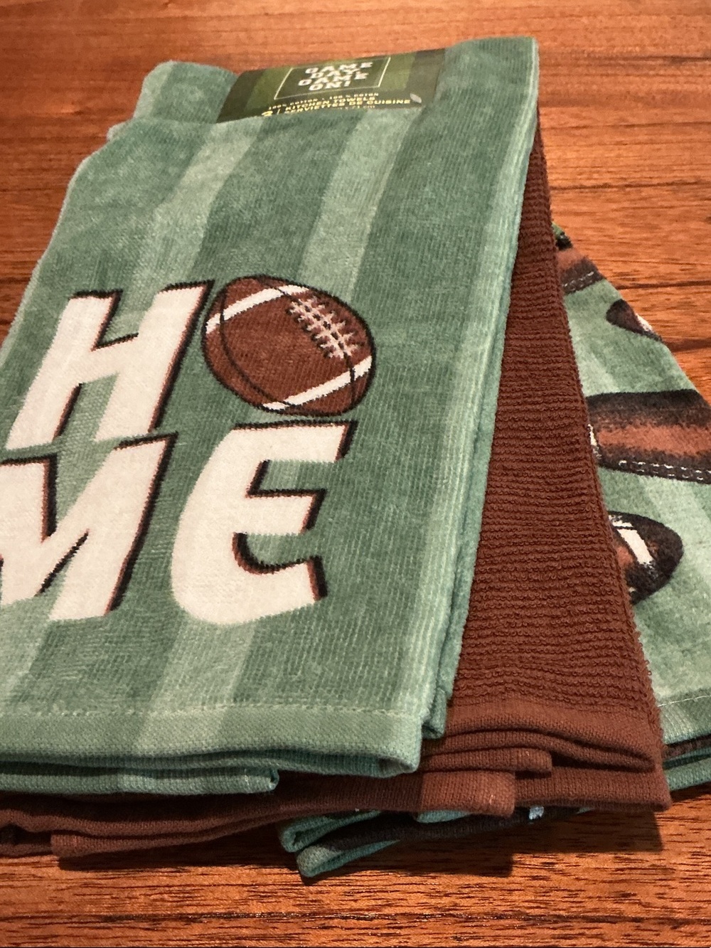 Football Kitchen Towels - Set of 3